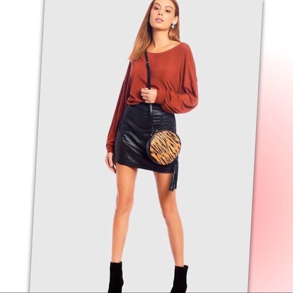 FREE People Shimmy Shake Top In Cowboy - Picture 4 of 10